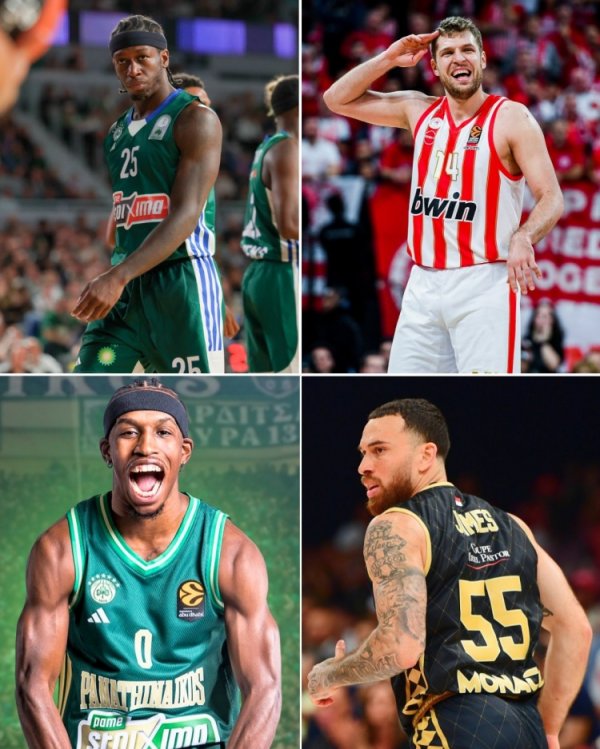 欧媒评欧冠篮新赛季TOP10球员！纳恩第1 欧洲之王迈克-詹姆斯第4全讯体育站体育信息