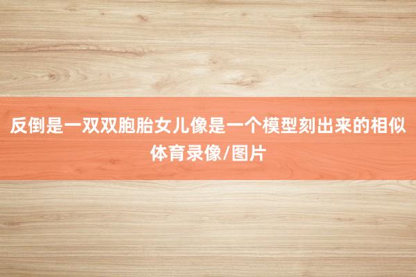 反倒是一双双胞胎女儿像是一个模型刻出来的相似体育录像/图片