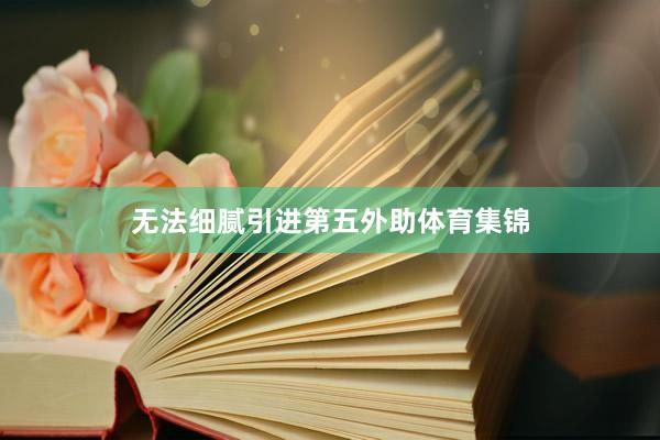 无法细腻引进第五外助体育集锦