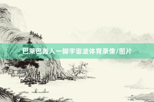 巴莱巴轰入一脚宇宙波体育录像/图片