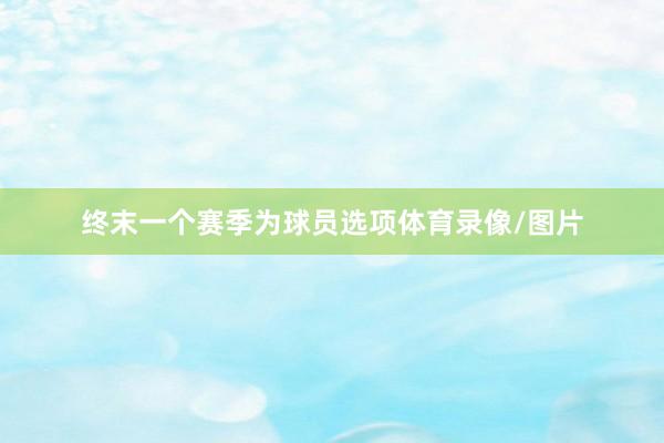终末一个赛季为球员选项体育录像/图片