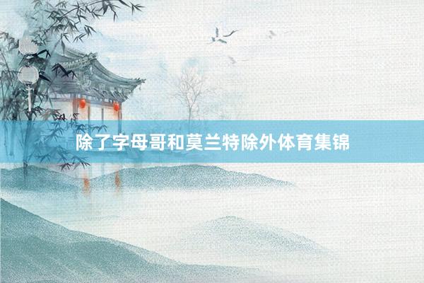 除了字母哥和莫兰特除外体育集锦