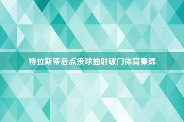 特拉斯蒂后点接球抽射破门体育集锦